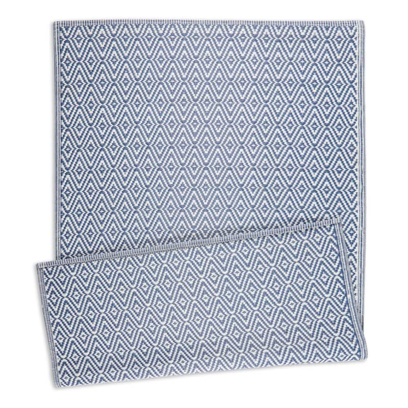 DII Diamond Outdoor Rug - 4' x 6' - French Blue