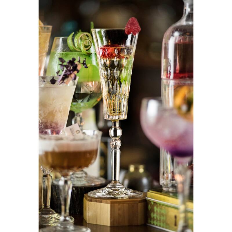 Tumbler Glass - Double Old Fashioned - Set of 6 Glasses - 11.5 oz. - Made in Europe By Majestic Gifts Inc.