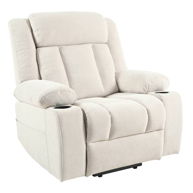 GDFStudio - Power Lift Recliner Chair with Extended Footrest