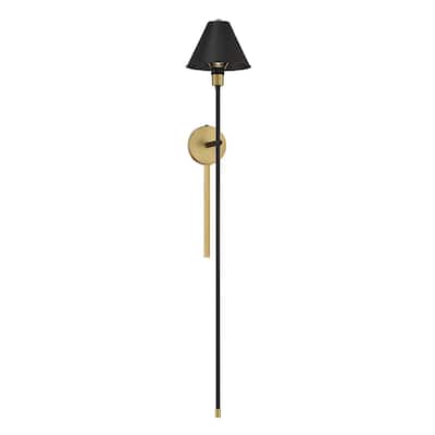 Meridian M90070 50" Tall Hardwired or Plug-In Wall Sconce