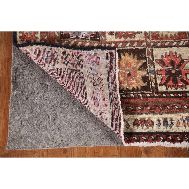 Vegetable Dye Bakhtiari Persian Antique Area Rug Handmade Wool Carpet - 4'6"x 9'3"