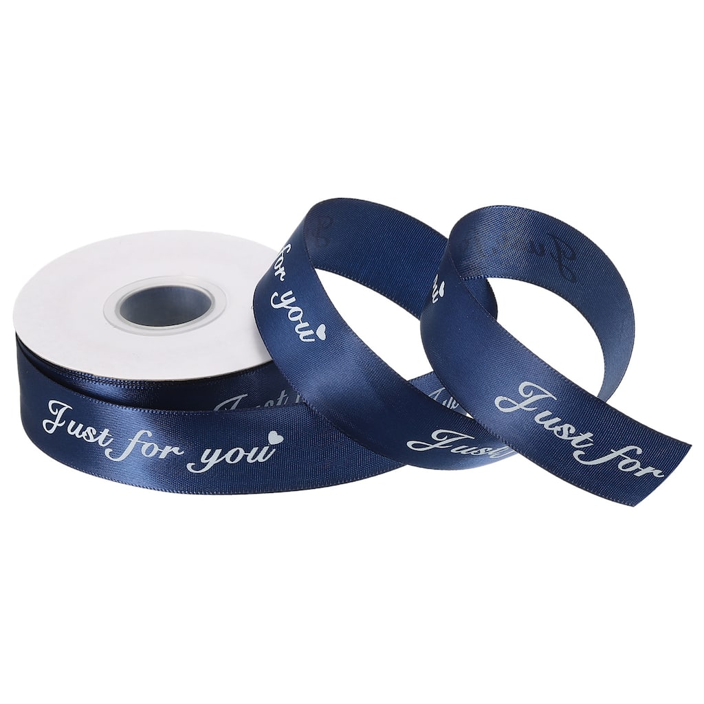 1" 25 Yard Valentine Printed Satin Ribbon Wedding Grosgrain Ribbons - 1" x 25 Yard