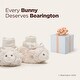 preview thumbnail 5 of 4, Bearington Baby Lamby Plush Stuffed Animal Lamb Sock Top Slipper Booties, 3-9 months