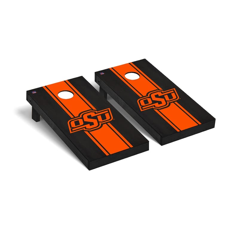 Oklahoma State Cowboys 2x4 Pro Cornhole Boards - V5 - Include Team Logo Bags