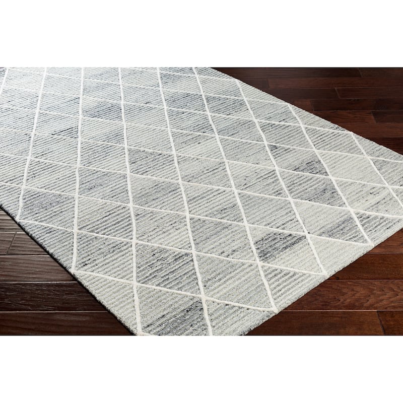 Artistic Weavers Padstow Handmade Wool Blend Trellis Area Rug