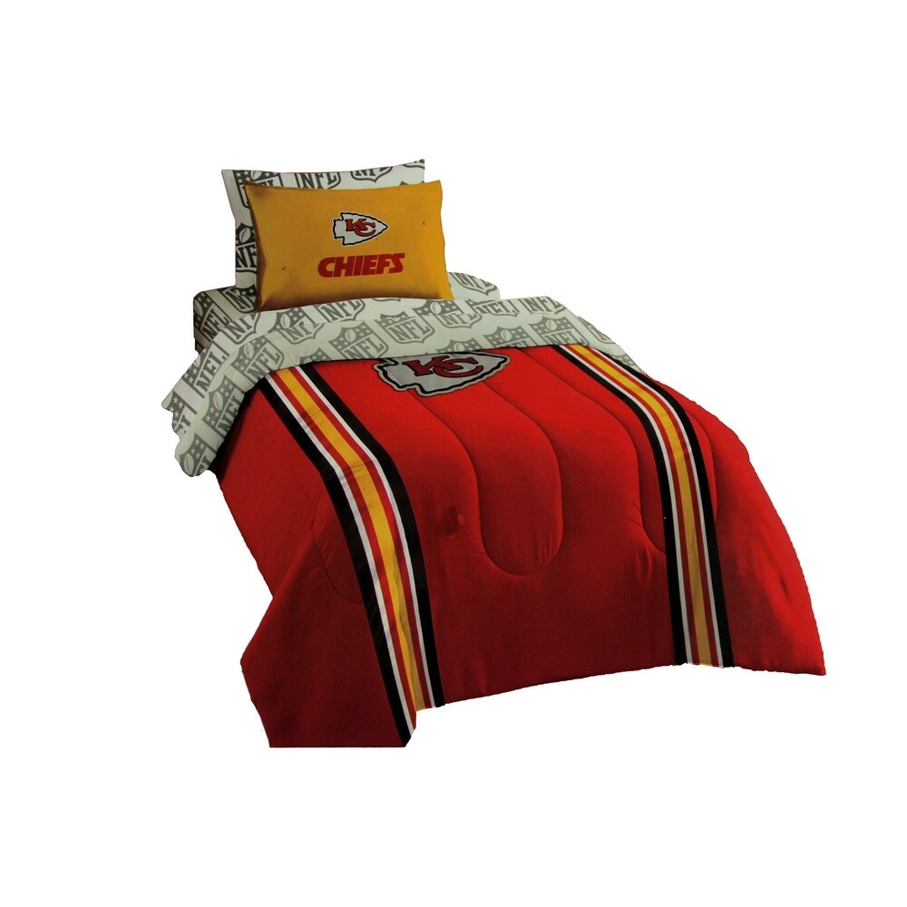 2 Pillow Shams 3 Piece Full Queen Size Printed Comforter Set