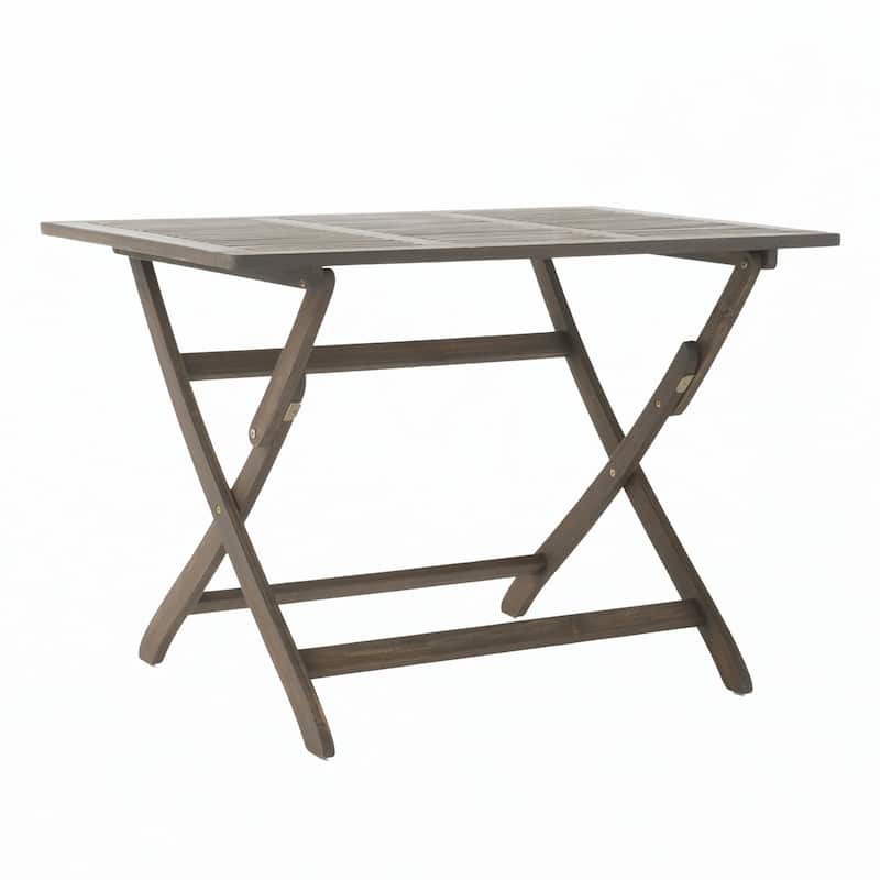Outdoor FOLDABLE DINING SET, GREY