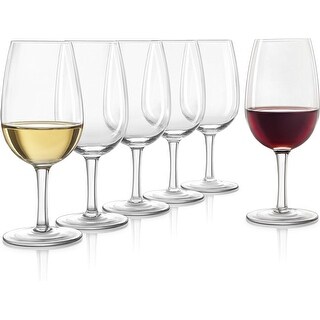 Final Touch ISO Wine Tasting Crystal Glasses Set of 6 - 7.27 Oz