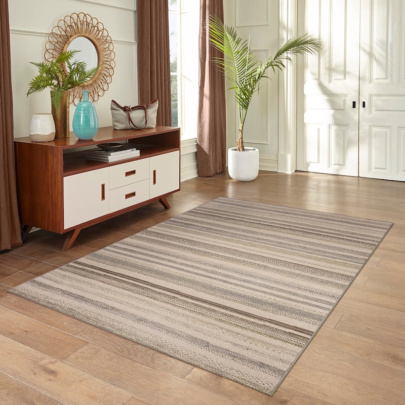 Liora Manne Riviera Stripe Indoor/Outdoor Area Rug