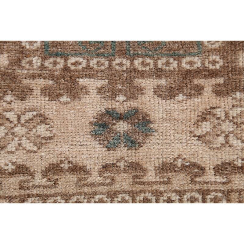 Antique Look Anatolian Turkish Oriental Rug Hand-knotted Wool Carpet - 1'7" x 2'10"
