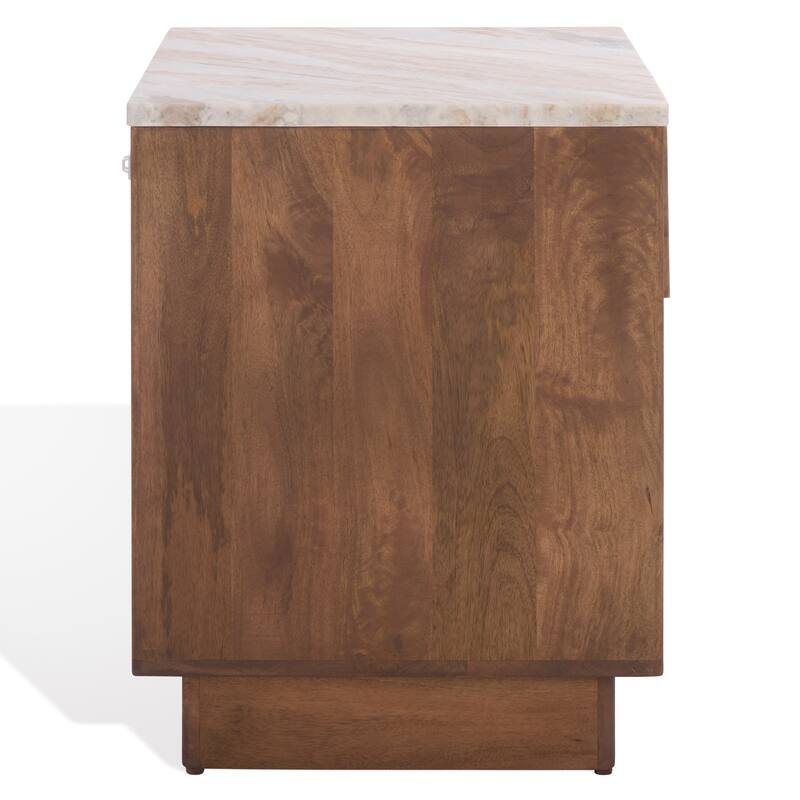SAFAVIEH Couture Paxter Marble Top Nightstand