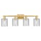 Option Brushed Brass / Clear