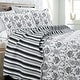 preview thumbnail 20 of 18, Gracewood Hollow Mekuli French Medallion 3-piece Quilt Bedding Set Black - King