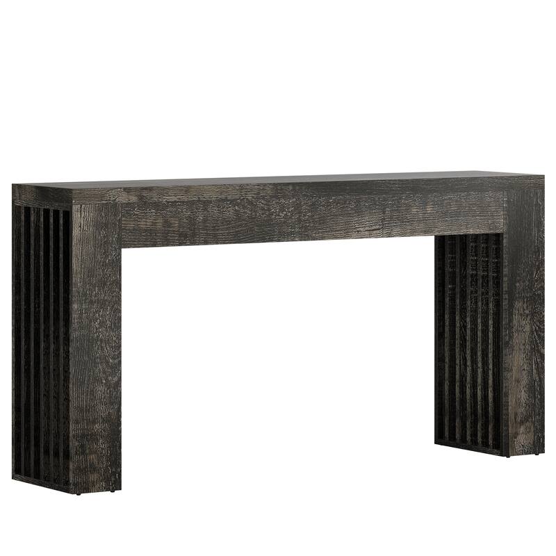 59-Inch Console Table for Living Room, Farmhouse Entryway Table