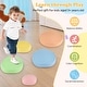 preview thumbnail 16 of 18, Gymax 5 PCS Stepping Stones for Kids w/Storage Bag for Motor Skills
