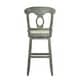 preview thumbnail 13 of 79, Eleanor Napoleon Back Wood Swivel Chair by iNSPIRE Q Classic