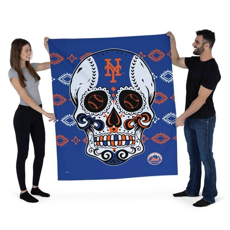 MLB Candy Skull Printed Wall Hanging
