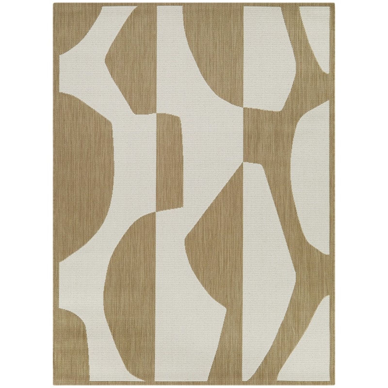 Rodin Modern Abstract Indoor/Outdoor Area Rug