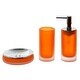 preview thumbnail 2 of 2, Nameeks Gedy Bathroom Accessories Set Orange