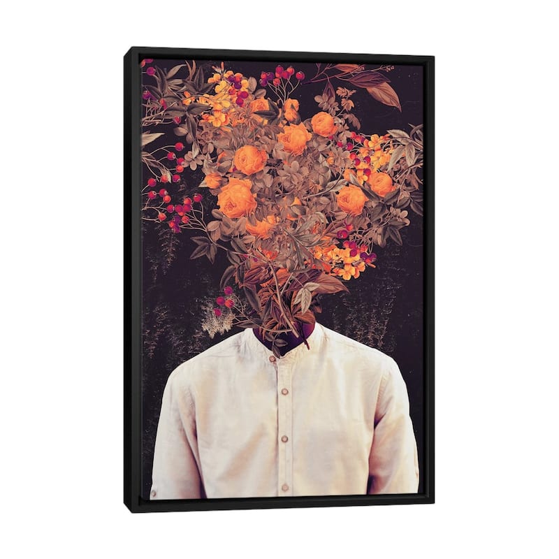 iCanvas "Bloom" by Frank Moth Framed Canvas Print - Black - 40x26