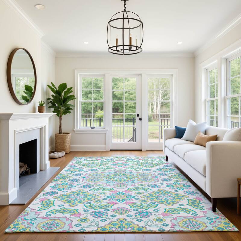 Premium Washable Super Soft Classic Traditional Mayfield Rug