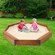 preview thumbnail 2 of 7, Badger Basket Octagon Sandbox XL with Liner and Cover