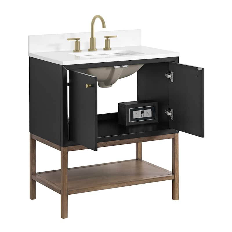 Miseno MV-N254-V30 Isadore 30" Free Standing Single Basin Vanity Set