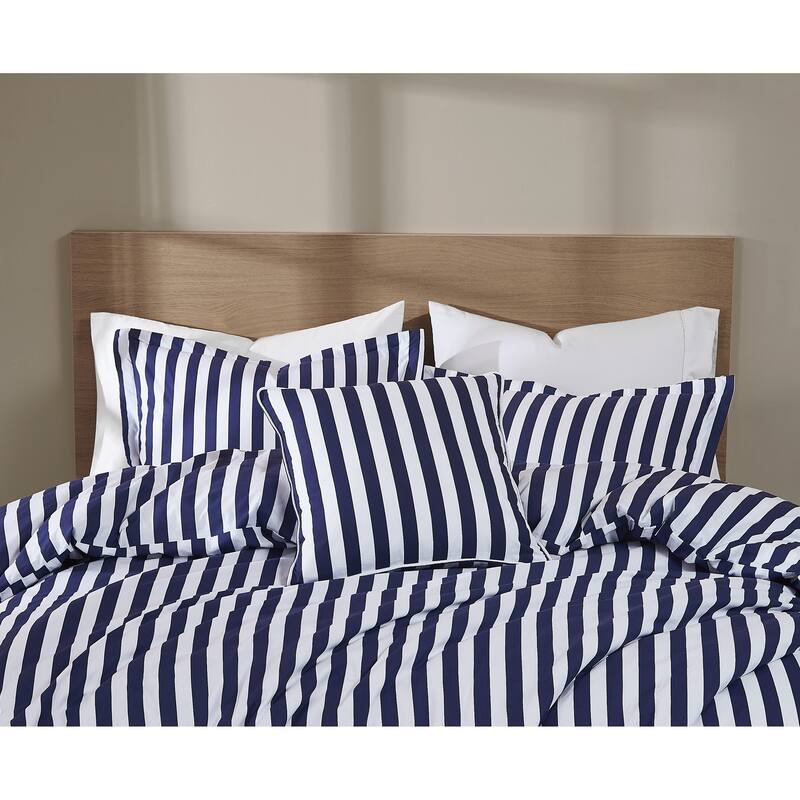 Brooklyn Loom Levi Stripe 20x20 Decorative Pillow with Removable Cover