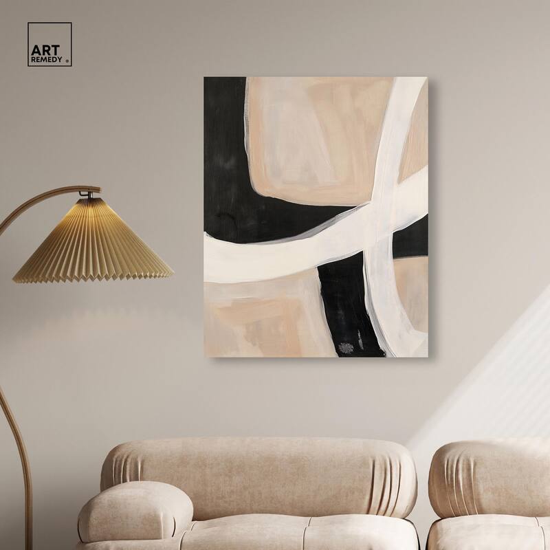Subline Strokes I Canvas by Art Remedy, Gallery Wrapped