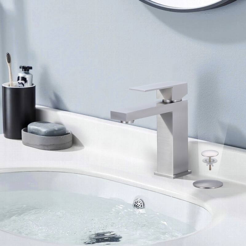 WOWOW Sink Hole Cover Fits 0.31 to 1.89" Holes, Easy Install