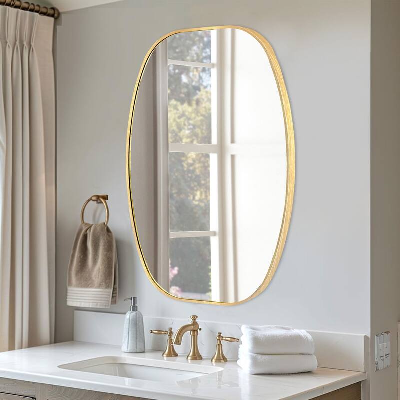 Oval Wall Mirror Bathroom Mirror for Over Sink