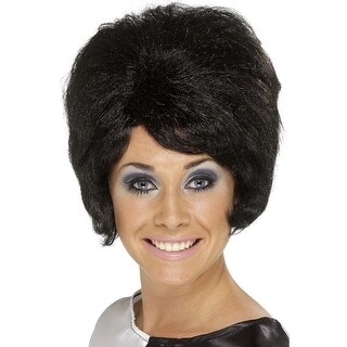 Shop 26 Black 1960 Beehive Short Hairstyle Women Adult Halloween