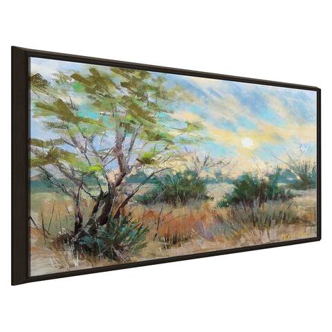 "Texas Sunrise " Print on Floating Canvas