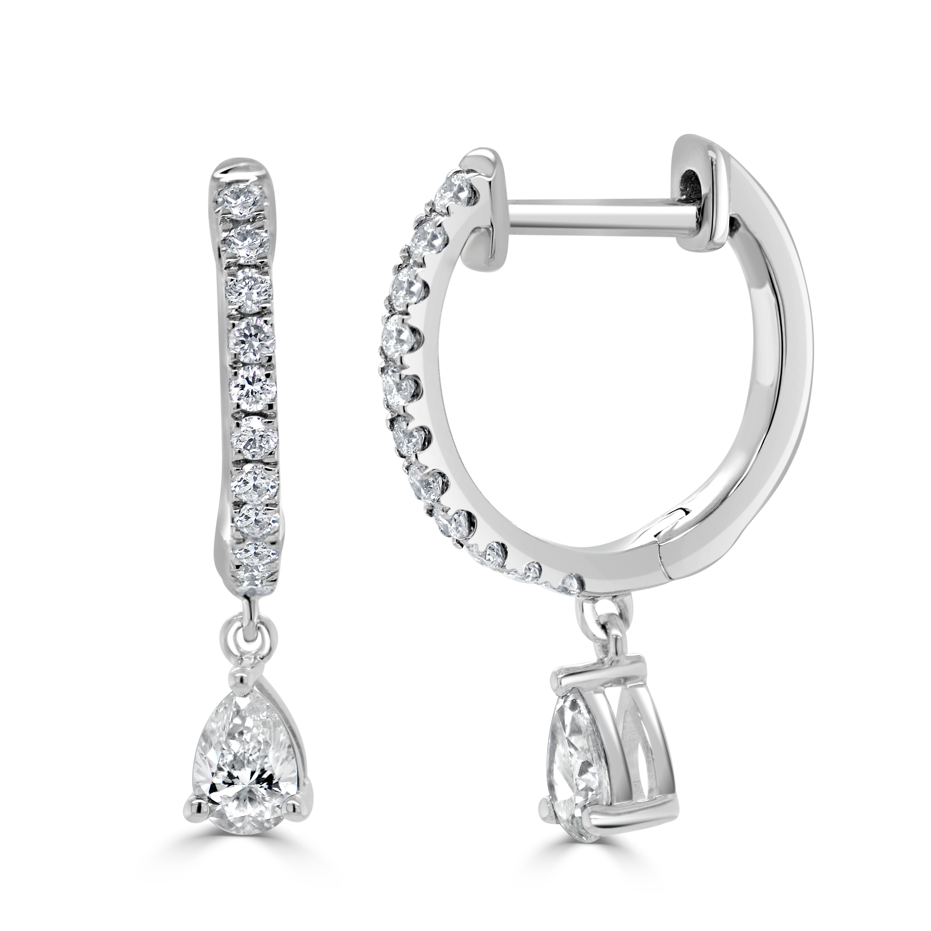 Joelle Collection Diamond Earrings 14K Gold