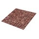 preview thumbnail 4 of 4, Apollo tile 12" x 12" Celestial Glossy Fire Brick Red Glass Tile (20 sq ft/case) - 20 Pack