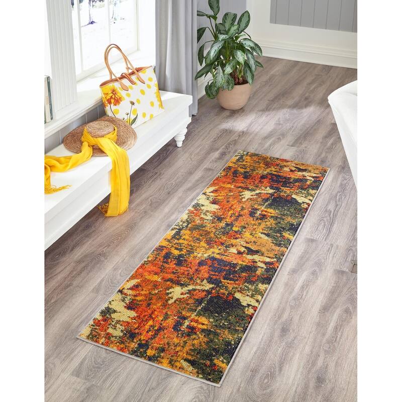 Contemporary Cleley Collection Area Rug