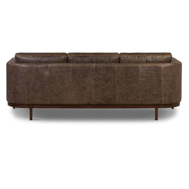 Poly & Bark Toscano 89" Sofa in Brown Stone