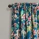 preview thumbnail 32 of 52, Lush Decor Dolores Light Filtering Floral Bird Print Curtain Pair Panels