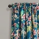 preview thumbnail 2 of 1, Lush Decor Dolores Room-darkening Floral Curtain Panel Pair
