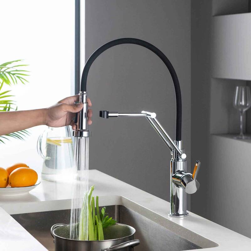 Engel Single Handle Pull Down Kitchen Faucet