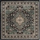 preview thumbnail 54 of 58, SAFAVIEH Lyndhurst Ledja Traditional Oriental Rug 7' Square - Anthracite/Teal - Square