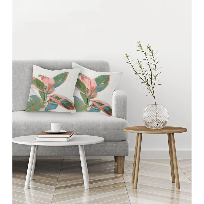Laural Home Plant Life Outdoor Decorative Pillow