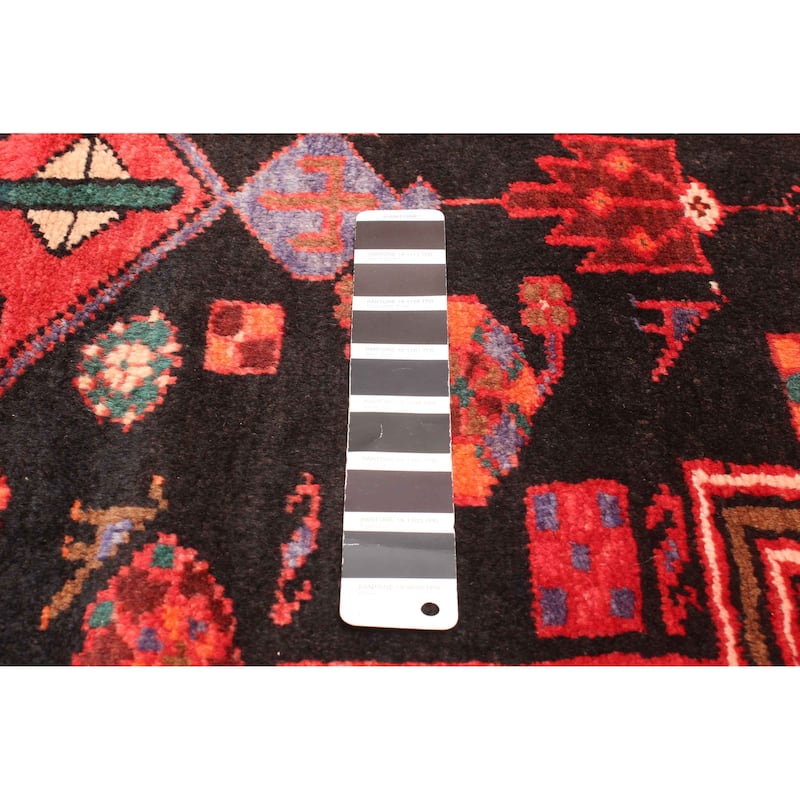 ECARPETGALLERY Hand-knotted Anadol Black Wool Rug - 4'7 x 7'8