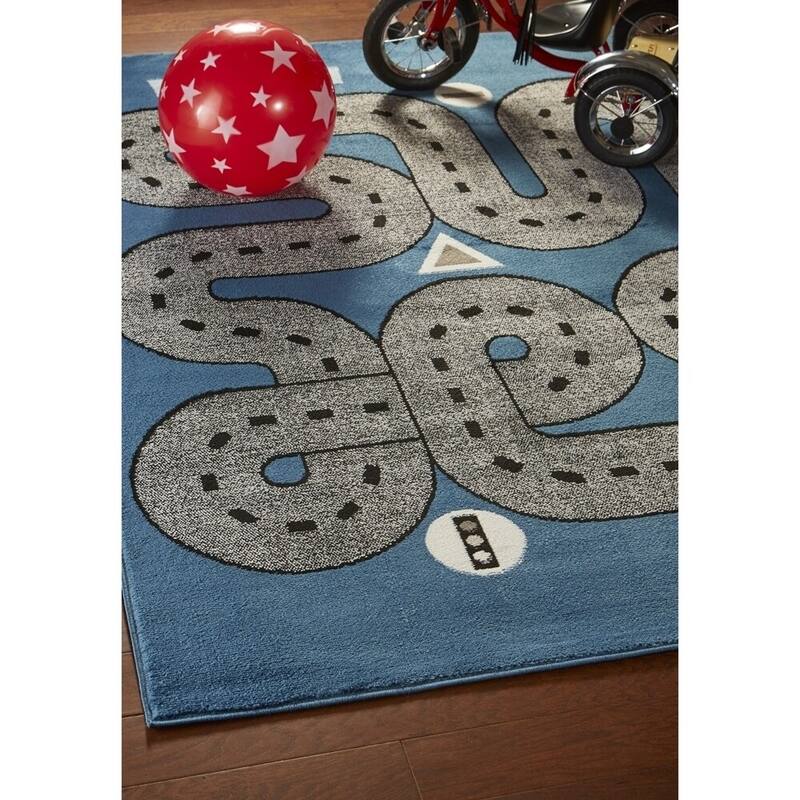 Sevita Highways Kids Rug - 3'6" x 5'6"