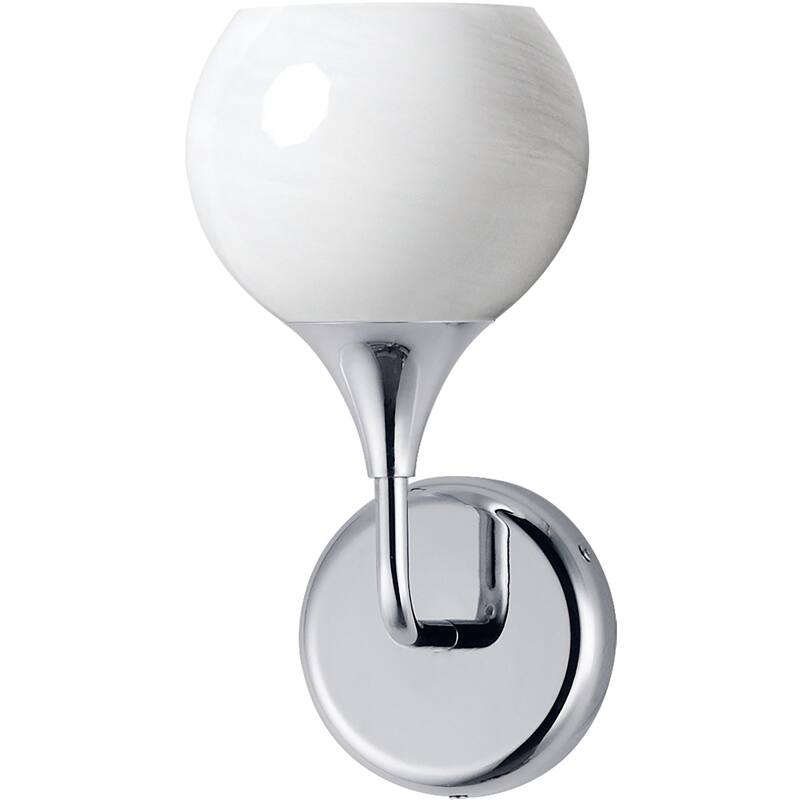 Maxim 21221MR Neve 12" Tall 1 Light Wall Sconce - Polished Chrome