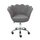 preview thumbnail 27 of 27, VANITII Accent Chair Swivel Vanity Chair Office Desk Chair With Wheels Modern Height Adjustable Pink/Grey/White