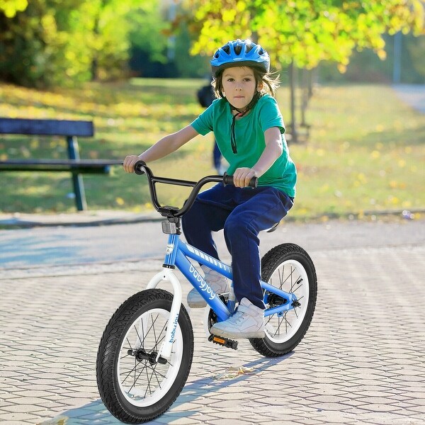 16 Inch Kids Bike Bicycle with Training Wheels for 5-8 Years Old Kids - On  Sale - Bed Bath \u0026 Beyond - 39091273