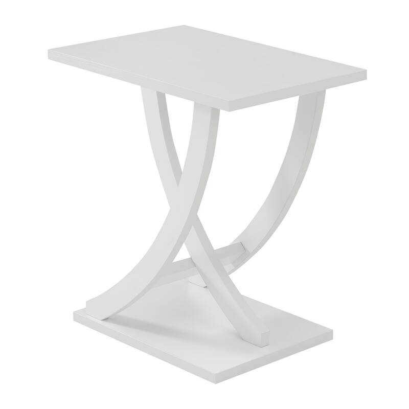 Convenience Concepts Newport Criss-Cross Chairside End Table