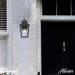 Hunter Spring Cove Outdoor Wall Light - Front Porch, Patio, Garage, Pergola - Traditional, Mission - Resists Corrosion!