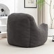 preview thumbnail 5 of 61, Memory Foam Bean Bag Sofa Tufted Soft Lazy Sofa with Filler